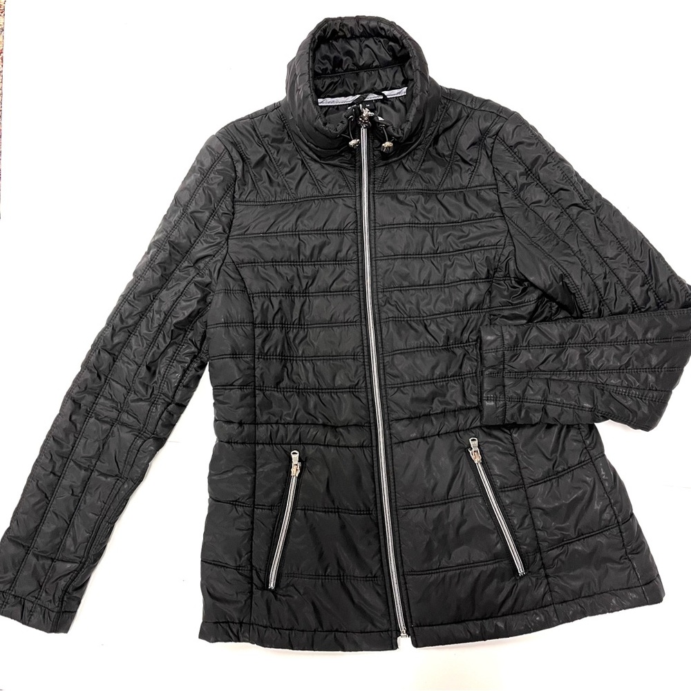 Guess Black Lightweight Quilted Jacket
